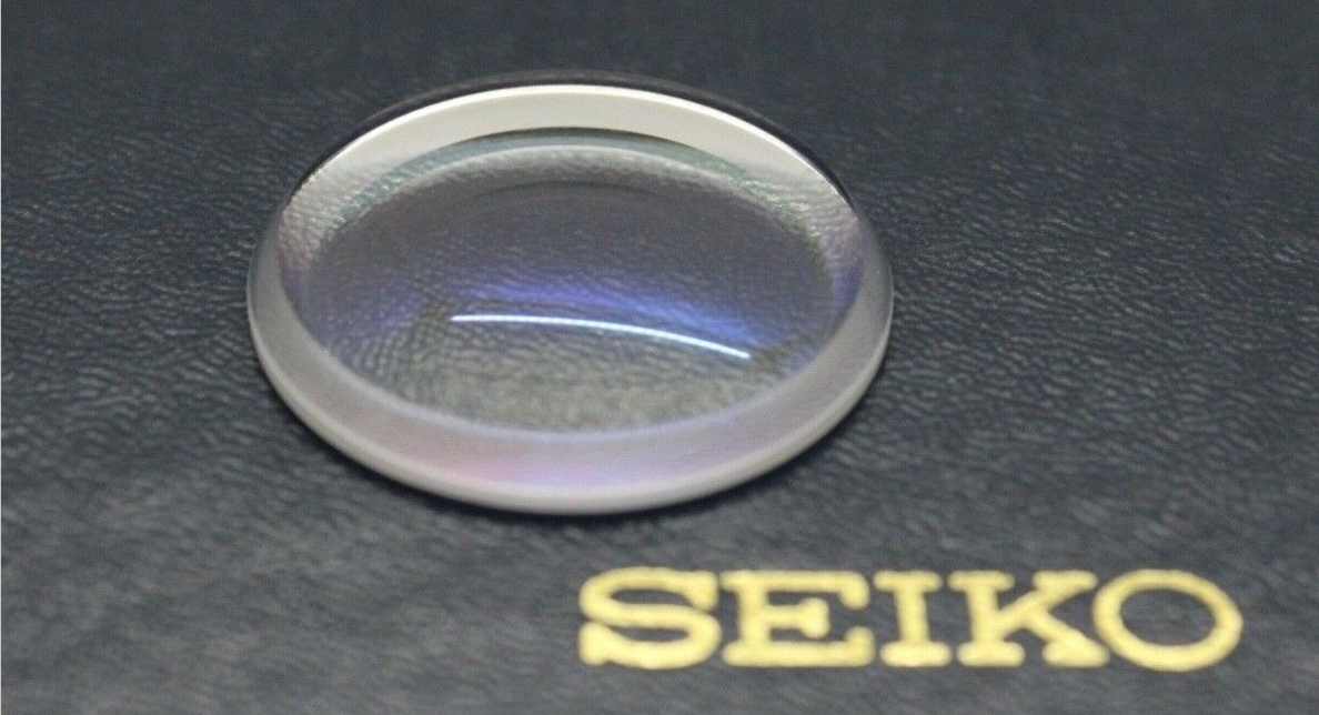 NEW Mineral Glass Crystal Seiko 6106-8237 6106-8239 Low Dome W