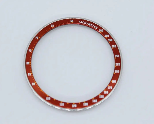 Steel bezel w/ insert for Seiko 6138-0040 6138-0049 Bullhead chronograph Brown White