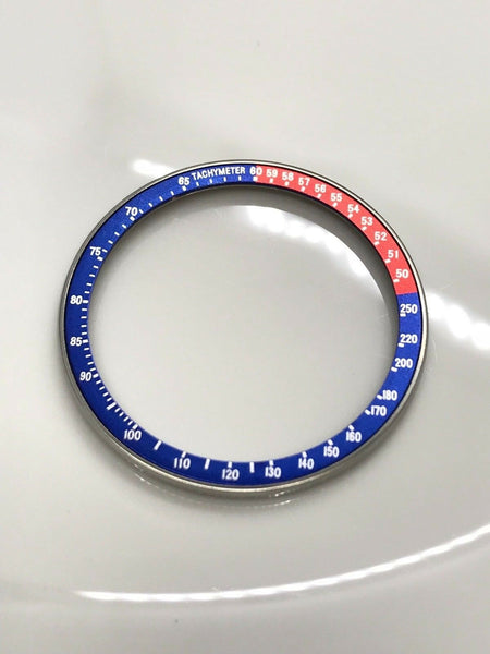 Complete Bezel W/ Insert for Seiko 6139-6005 6139-6007 6009 Pogue Pepsi Blue Red