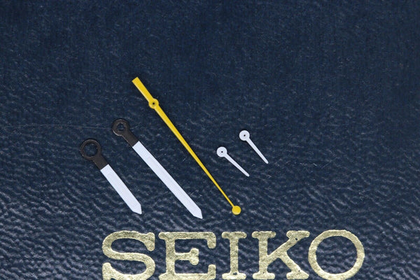 Hands for Seiko Bullhead Blue / Black Dial 6138-0040 6138-0049 white sub hand