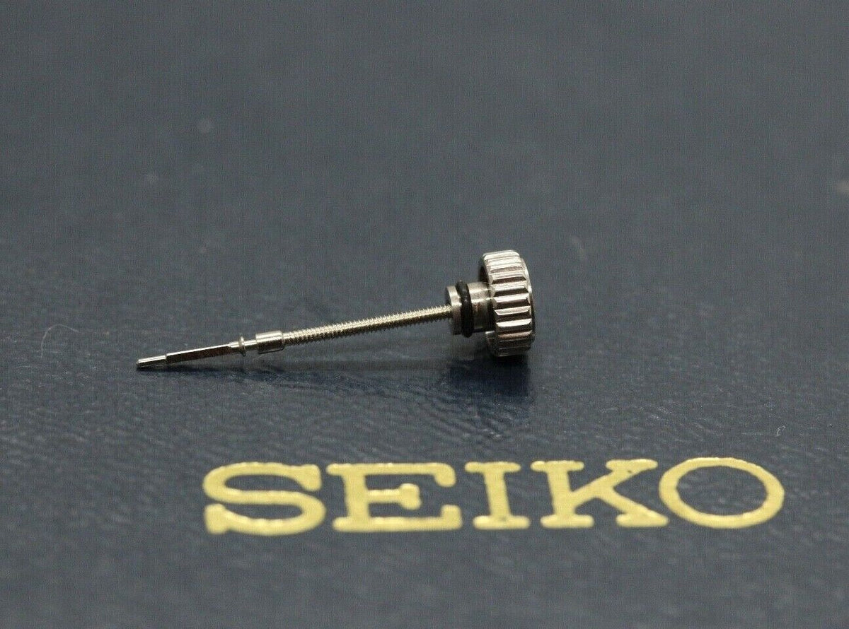 New Crown with Stem for Seiko Panda 6138-8020 6138-8021 6138-0020