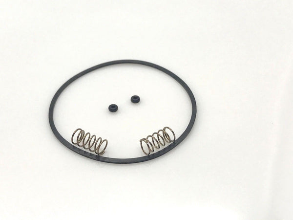 2 Pusher Springs w/ Seals O Ring Case Gaskets For SEIKO Chron 6138 -3002 Button