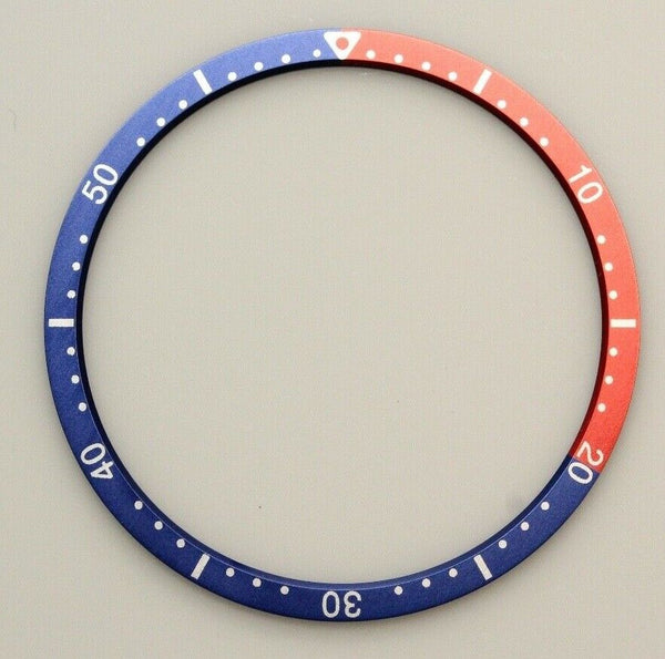 Bezel Insert For Seiko 5 Sport Automatic 6309-836A 6309-836B Blue and Red Pepsi