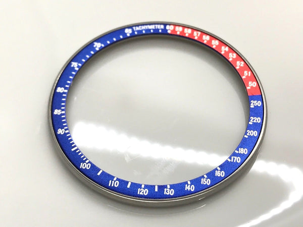 Complete Bezel W/ Insert for Seiko 6139-6005 6139-6007 6009 Pogue Pepsi Blue Red