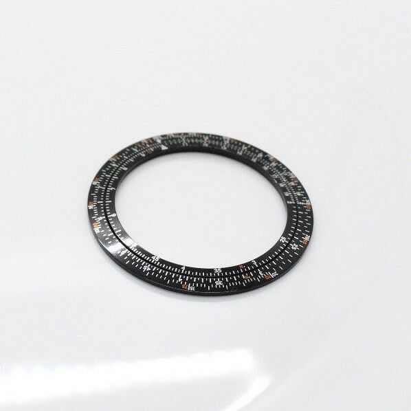 Bezel Insert for Seiko Chronograph Watch 6138 7000 Slide Rule Chrono Calculator