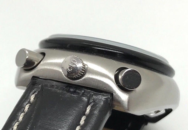 Glass Crystal W/ Black Al Bezel Citizen 8110 Cal. 67-9011 Bullhead 4-901177