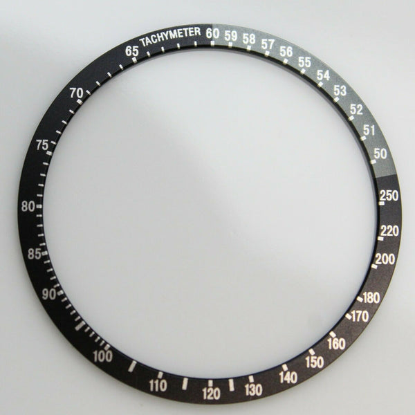 Bezel Insert for Seiko 6139-6040 6139-6041 Black and Gray Tachymeter Insert