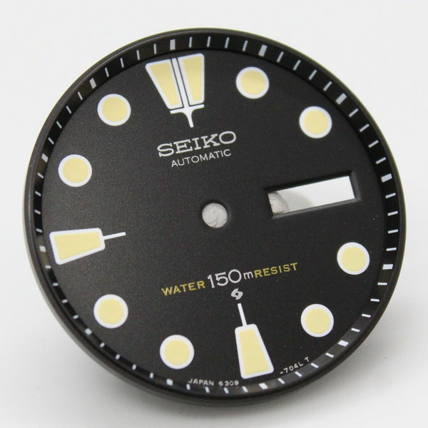 Only Black Bezel Dial Ring Vintage SEIKO Turtle Diver 6309-7040 6309-7049