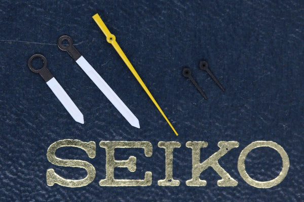 Hands for Seiko Bullhead Brown Dial 6138-0040 6138-0049 Black  sub hand
