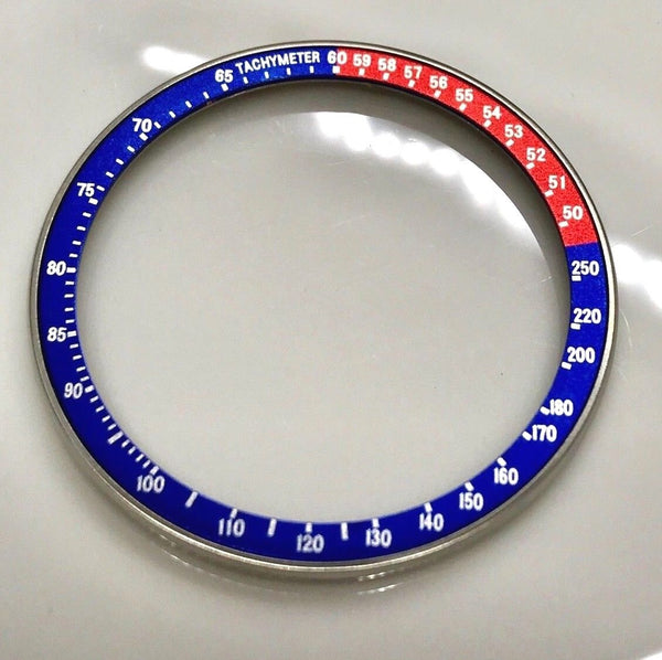 Complete Bezel W/ Insert for Seiko 6139-6005 6139-6007 6009 Pogue Pepsi Blue Red