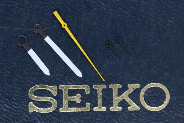 Hands for Seiko Bullhead Brown Dial 6138-0040 6138-0049 Black  sub hand