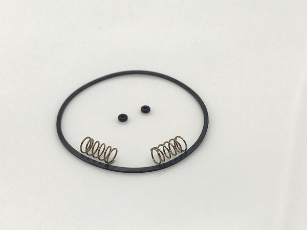 2 Pusher Springs w/ Seals O Ring Case Gaskets For SEIKO Chron 6138 -3002 Button