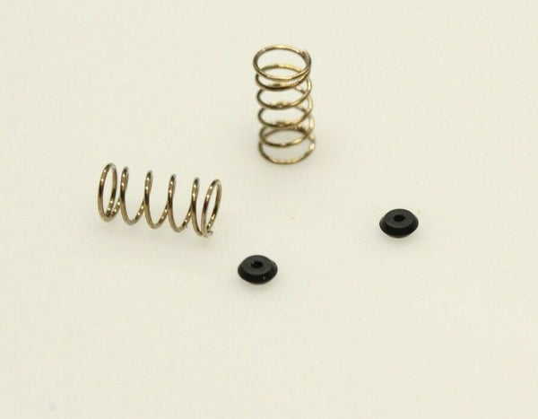 2 Pusher Springs & Seals O Ring Gaskets For SEIKO Chronograph 6138, 6139 Button