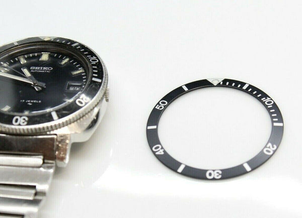 Bezel Inset For SEIKO 7025-8099  poor man diver 62 mas
