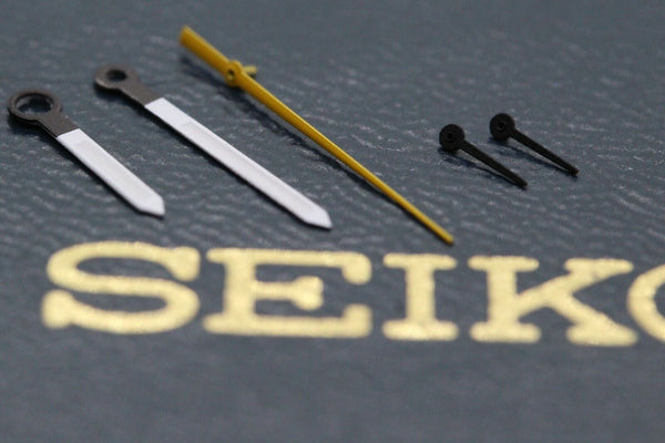 Hands for Seiko Bullhead Brown Dial 6138-0040 6138-0049 Black  sub hand
