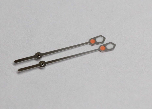 Long Sweep Hand Set Vntg SEIKO Diver 6105-8110 6105-8119 dive 6105 mod white lum