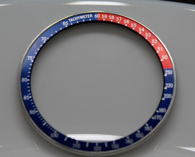 Complete Bezel W/ Insert for Seiko 6139-6002 6139-6009 Pogue Pepsi