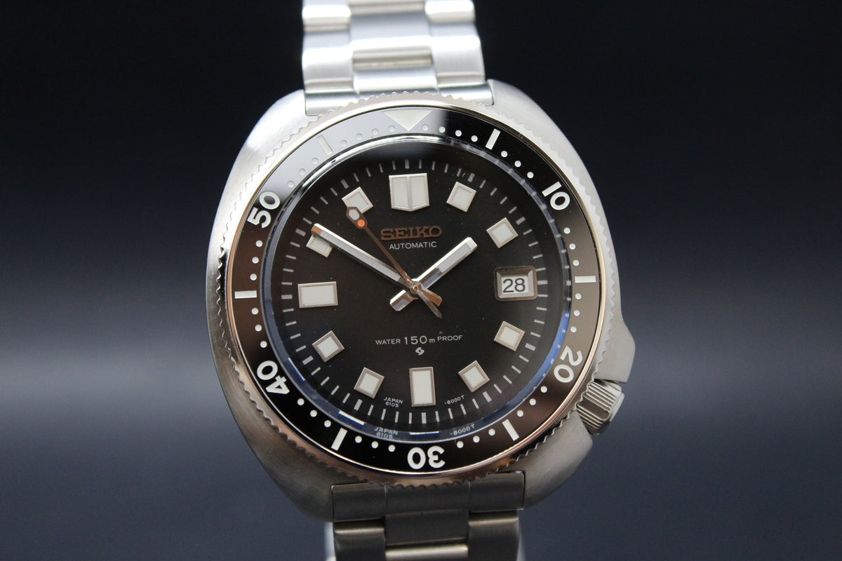 Steeldiver 6105 Seiko Proof dial and hand watch Homage Seiko 6105 – A parts