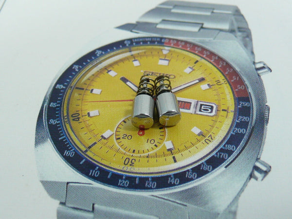 Pusher for SEIKO Pogue 6139-6000 6139-6001 6139-6002 6139-6005 6139-6009 buttons