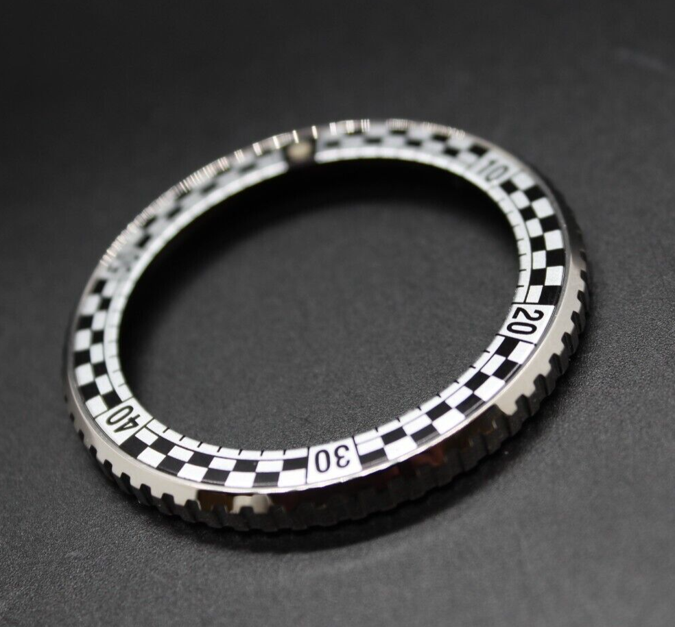 Black Bezel insert Seiko Rally 6119-7170 6119-7173 Diver Sport diver 5 ...