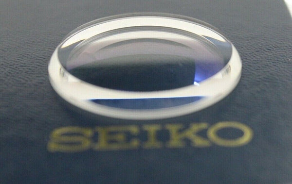New Mineral Glass Crystal Seiko Part  320w10gn00 320w10 Low Dome W Blue AR Coat