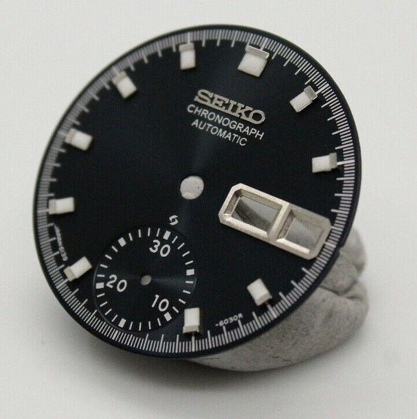 SEIKO dial 6139-6002 6005 6000 yellow gold proof 70m resist blue silver pogue