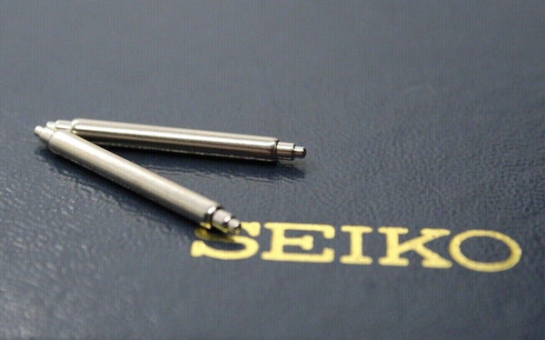 2 (one pair) Original 22 mm Stainless Steel Fat Pin for Seiko Divers Spring Bar