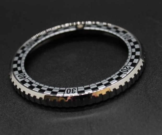 Black Bezel insert Seiko Rally 6119-7170 6119-7173 Diver Sport
