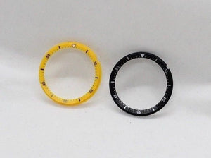 Seiko 6139-6030 Inner Bezel Rotating Indicator Ring – Black Dial Part For Speedtimer