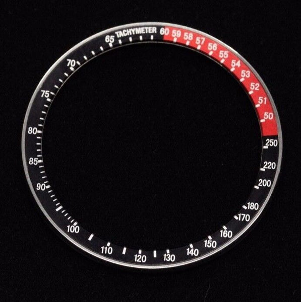 Complete Bezel W/ Insert fit o Seiko 6139-6002 6139-6005 Coca Cola Red and Black