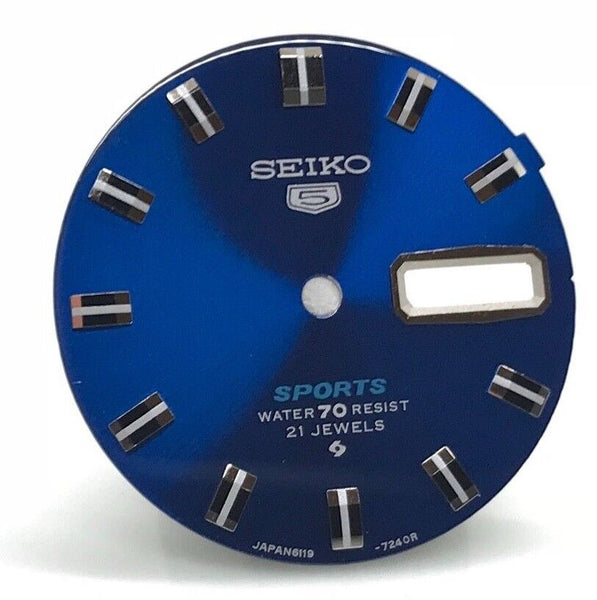 Blue Dial for Vintage Seiko Rally 6119-7170 , 6119-7173 Diver Sport 6119 diver