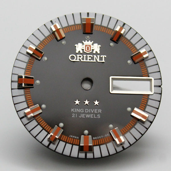 Replacement  Dial For Orient King Diver  KD 21 Jewels it will fit on nh36 7s26