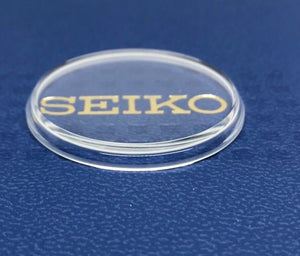 NEW MINERAL GLASS CRYSTAL LENS FOR VINTAGE SEIKO PART NUMBER 340W14GN