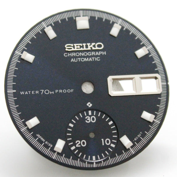 Blue Proof Dial Vintage SEIKO Chronograph 6139-6005 6139-6007 6139-6009 Pogue