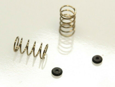 2 Pusher Springs & Seals O Ring Gaskets For SEIKO Chronograph 6138, 6139 Button