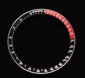 Complete Bezel With Insert for Seiko 6139-6031 6139-6032 Coca Cola Red and Black