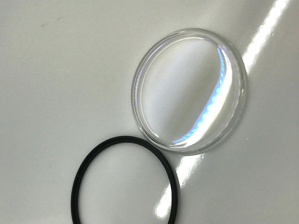 Mineral Glass Crystal With Blue Ar for 6139-6002 6012 plus crystal gasket