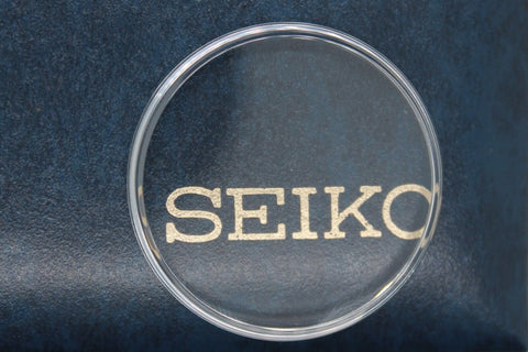 NEW SAPPHIRE GLASS CRYSTAL LENS VINTAGE FOR SEIKO 6139-7060 6139-7069 BLUE EYE