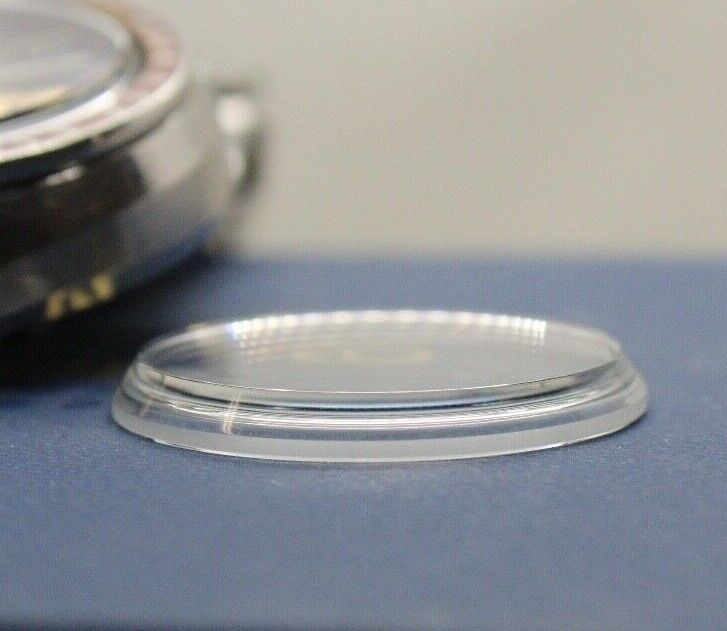Blue Mineral Glass Crystal SEIKO 6138 6138-0040 6138-0049 Bullhead