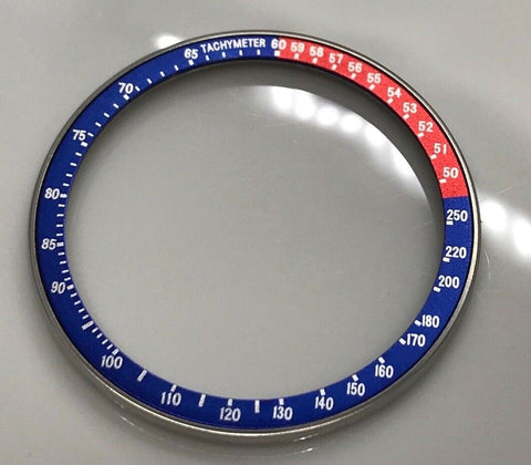 Complete Bezel W/ Insert for Seiko 6139 6000 6002 6005 7,9 Pogue Pepsi Blue Red