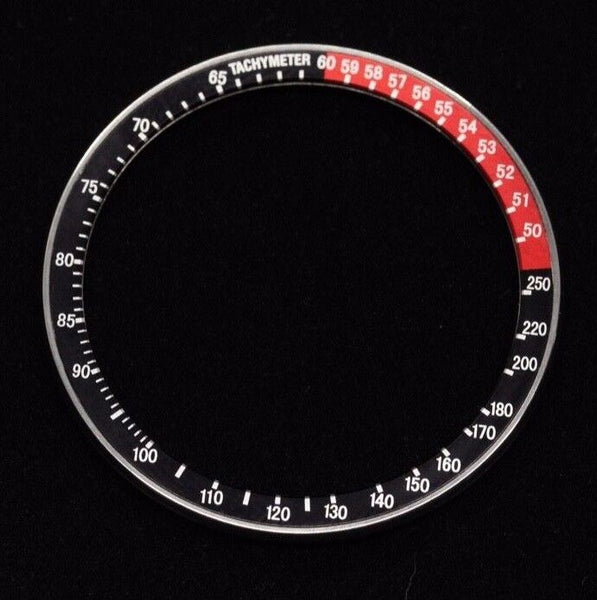 Complete Bezel With Insert for Seiko 6139-6031 6139-6032 Coca Cola Red and Black