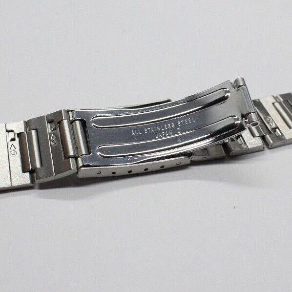 Bracelet W/ End Links Band Seiko Worldtime Navigator 6117-6410 6117-6419 GMT Pin