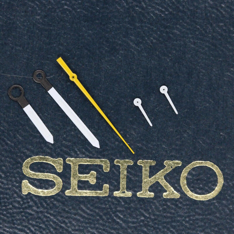 Hands for Seiko Bullhead Blue / Black Dial 6138-0040 6138-0049 white sub hand