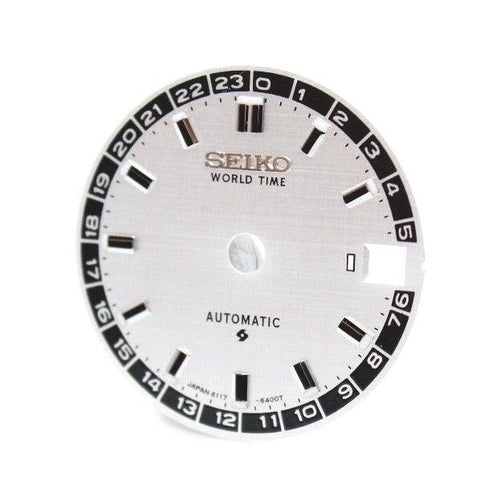 White Dial for Seiko World Time GMT 6117-6400 , 6117-6409 Navigator