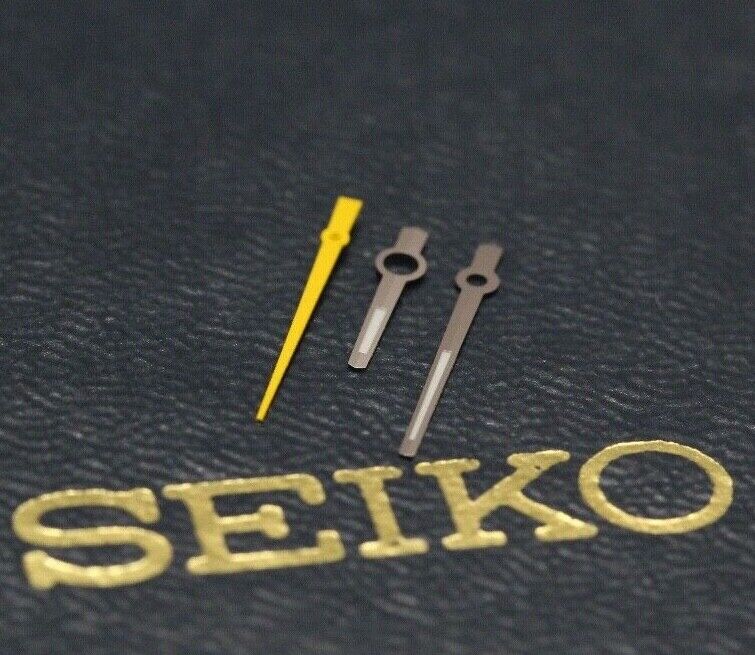 Seiko Hands Set for 6119-6400 6119-6410 Hand will fit on other 6119 Yellow