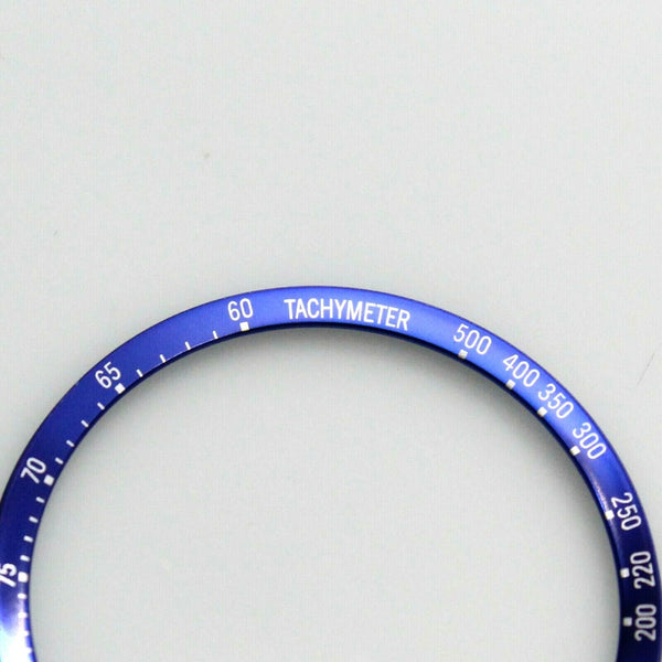 Tachymeter Dial Ring for Vintage SEIKO Chrono 6139-6012 6139-6013 Blue , NO Dial
