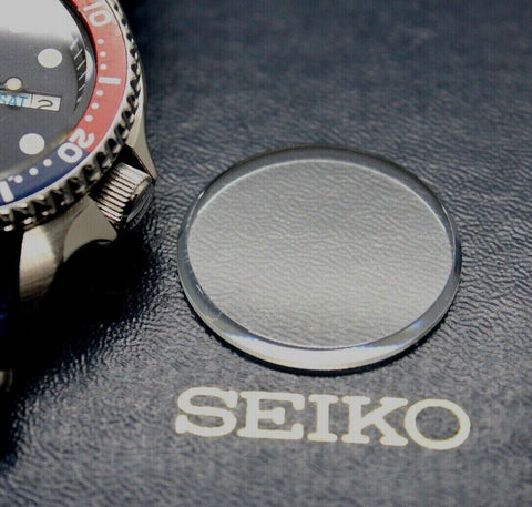 New Mineral Hardlex Crystal Glass Lens For Seiko Skx 007 Pepsi, Skx 009 Black