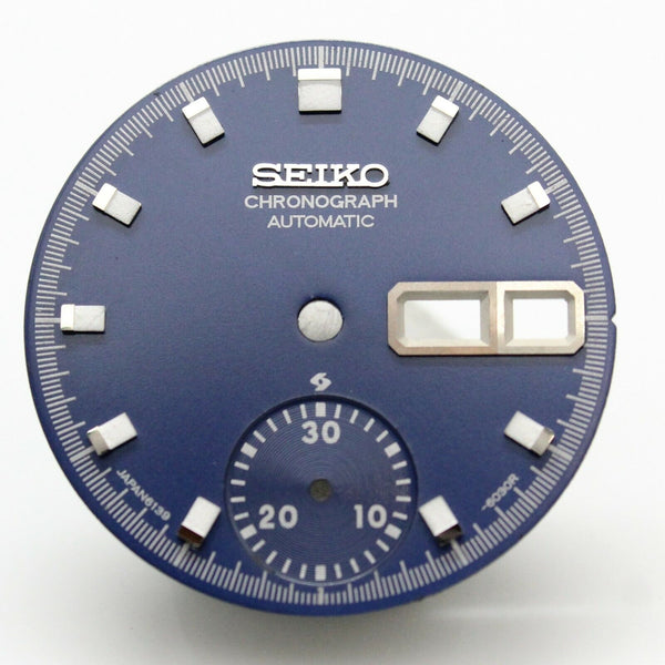 Blue Dial for Vintage SEIKO Chronograph 6139-6000 6139-6001 6139-6002 6005 Pogue