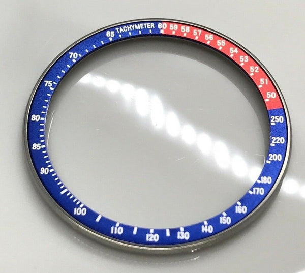 Complete Bezel W/ Insert for Seiko 6139-6005 6139-6007 6009 Pogue Pepsi Blue Red