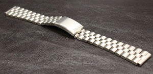 Solid Link BRACELET for SEIKO 6138-0011  0010 17 UFO Yachtsman Chronograph 19mm